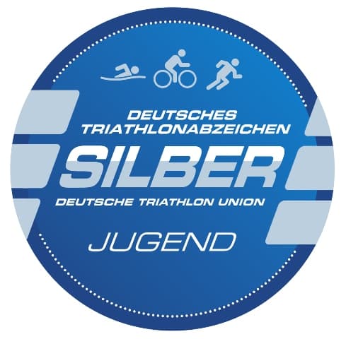 Deutsches Triathlon-Abzeichen Jugend in Silber